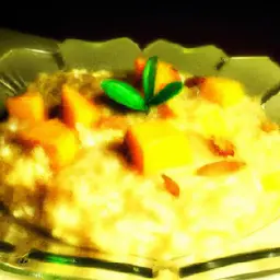 Teaser Image: Mango Coconut Rice Pudding